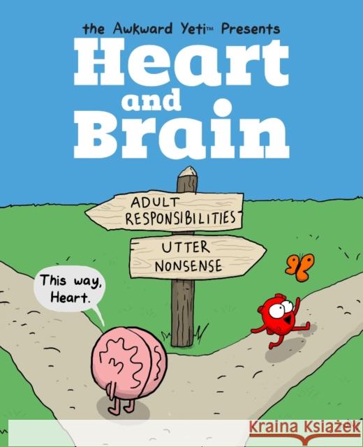 Heart and Brain: An Awkward Yeti Collection Nick Seluk 9781449470890 Andrews McMeel Publishing - książka