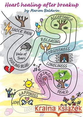 Heart healing after breakup Marion Baldwin 9781782228486 Paragon Publishing - książka