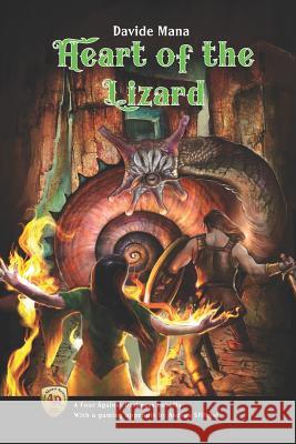 Heart of the Lizard: A Four Against Darkness Novella with a gaming appendix by Andrea Sfiligoi Andrea Sfiligoi Andrea Sfiligoi Davide Mana 9781070299464 Independently Published - książka
