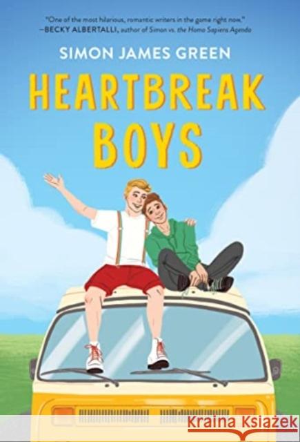 Heartbreak Boys Simon James Green 9780358617259 Clarion Books - książka