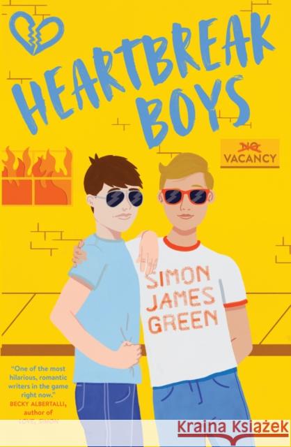 Heartbreak Boys Simon James Green   9781407194257 Scholastic - książka
