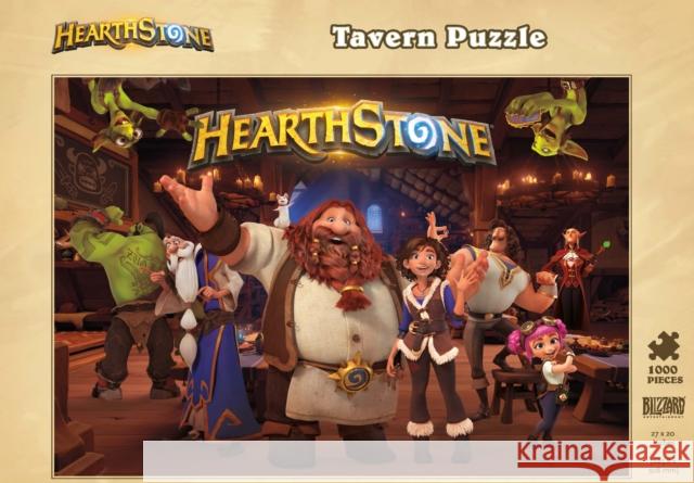 Hearthstone Tavern Puzzle Blizzard Entertainment 9781945683879 Blizzard Entertainment - książka