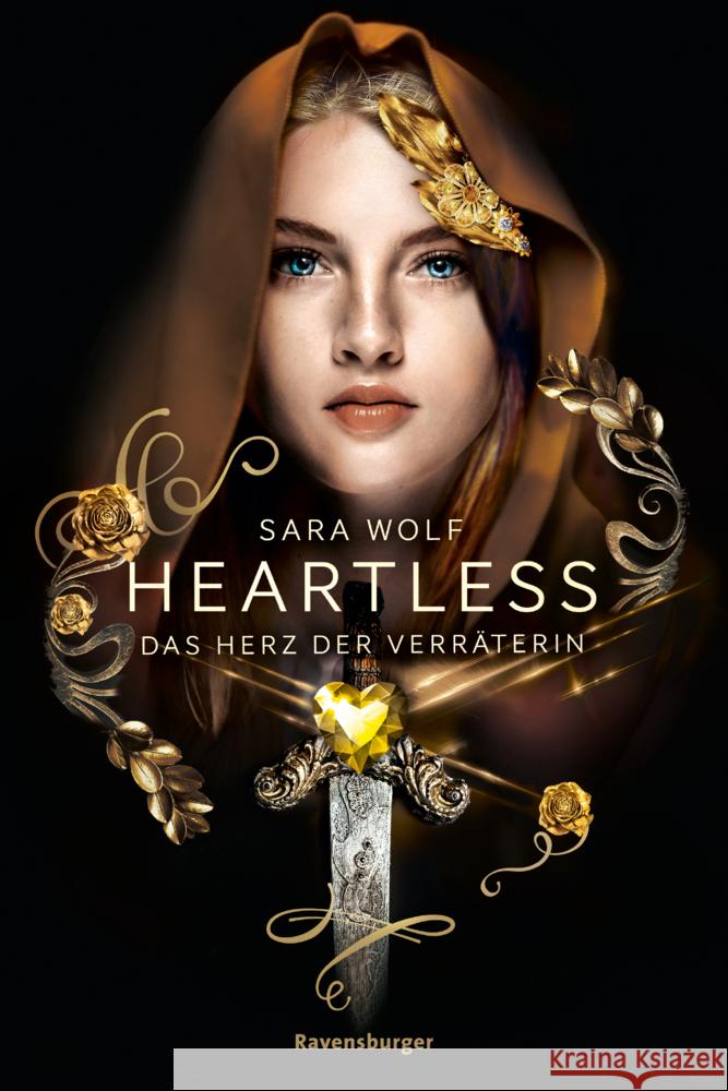 Heartless, Band 2: Das Herz der Verräterin Wolf, Sara 9783473586462 Ravensburger Verlag - książka