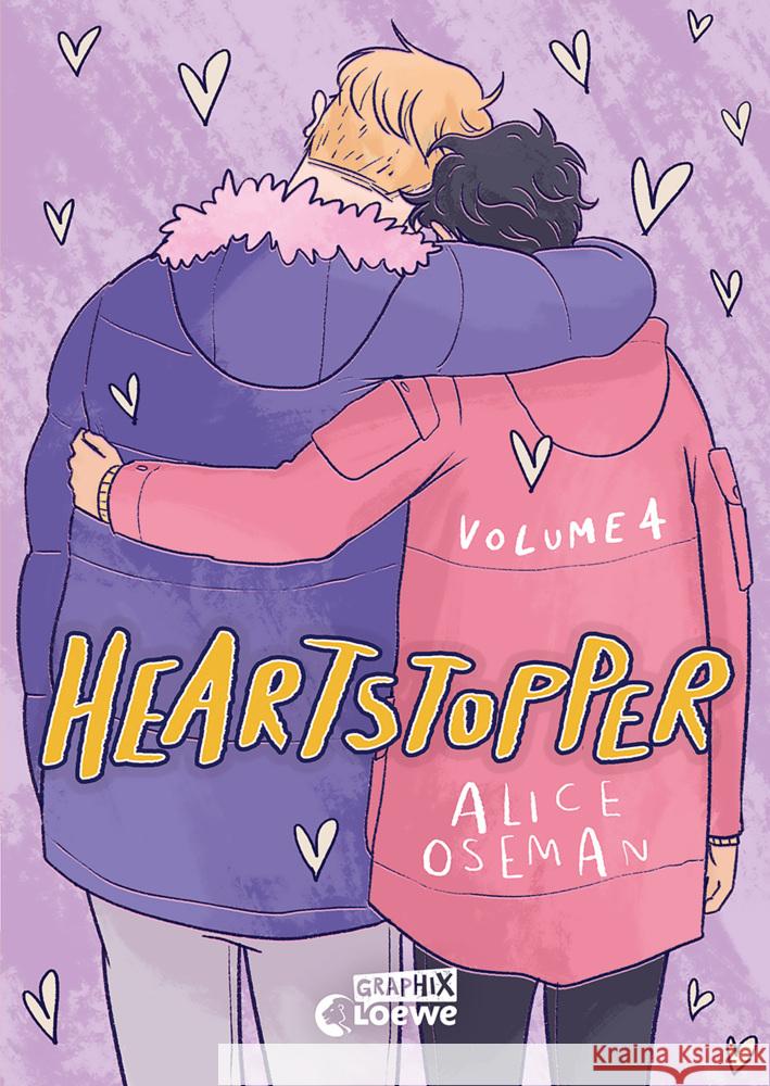 Heartstopper Volume 4 (deutsche Hardcover-Ausgabe) Oseman, Alice 9783743212831 Loewe - książka