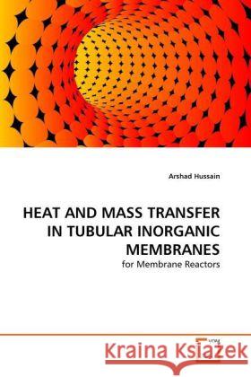 HEAT AND MASS TRANSFER IN TUBULAR INORGANIC MEMBRANES : for Membrane Reactors Hussain, Arshad 9783639292039 VDM Verlag Dr. Müller - książka