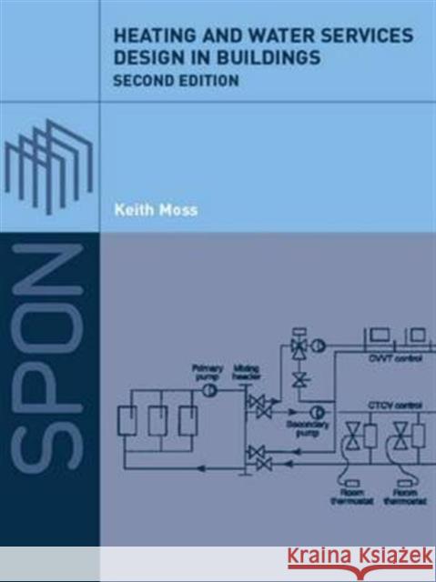 Heating and Water Services Design in Buildings: 2nd Edition J. Moss, Keith 9780415291842 Taylor & Francis Group - książka