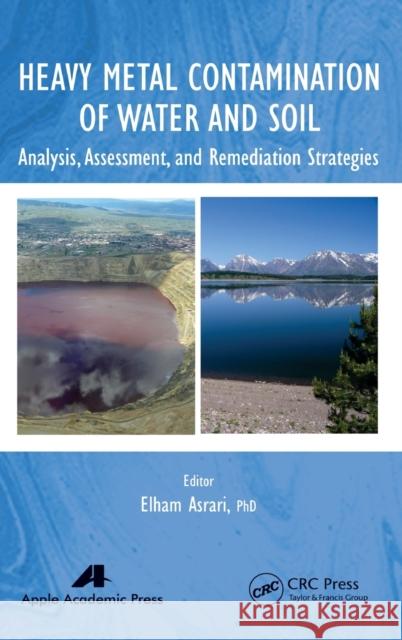 Heavy Metal Contamination of Water and Soil: Analysis, Assessment, and Remediation Strategies Asrari, Elham 9781771880046 Apple Academic Press - książka