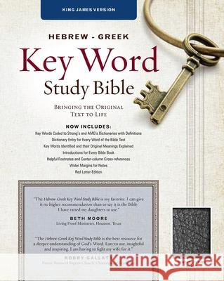 Hebrew-Greek Key Word Study Bible-KJV Spiros Zodhiates 9780899577463 AMG Publishers - książka