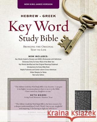 Hebrew-Greek Key Word Study Bible-NKJV Amg Publishers 9780899578682 AMG Publishers - książka