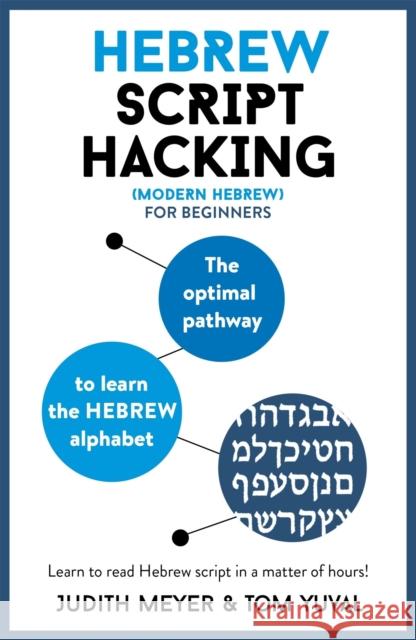 Hebrew Script Hacking: The optimal pathway to learn the Hebrew alphabet Tom Yuval 9781473679962 John Murray Press - książka