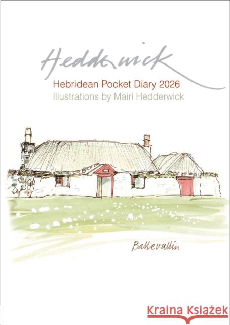 Hebridean Pocket Diary 2026 Mairi Hedderwick 9781780279404 Birlinn General - książka
