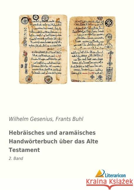 Hebräisches und aramäisches Handwörterbuch über das Alte Testament : 2. Band Gesenius, Wilhelm 9783965062733 Literaricon - książka