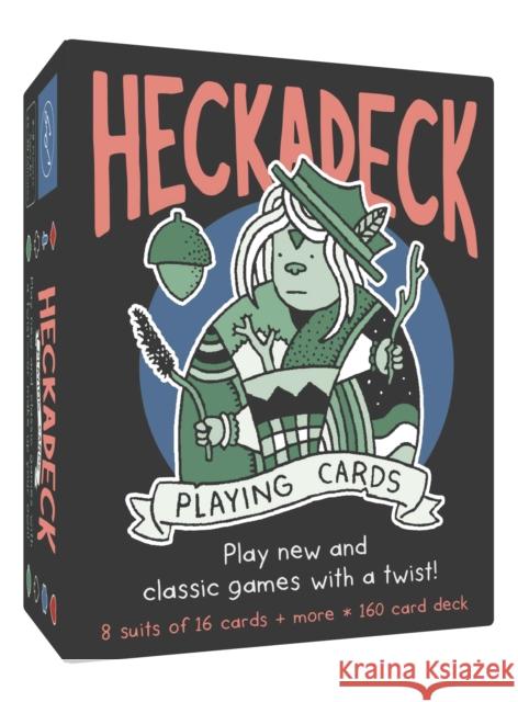 Heckadeck: Playing Cards Chronicle Books 9781797212913 Chronicle Books - książka