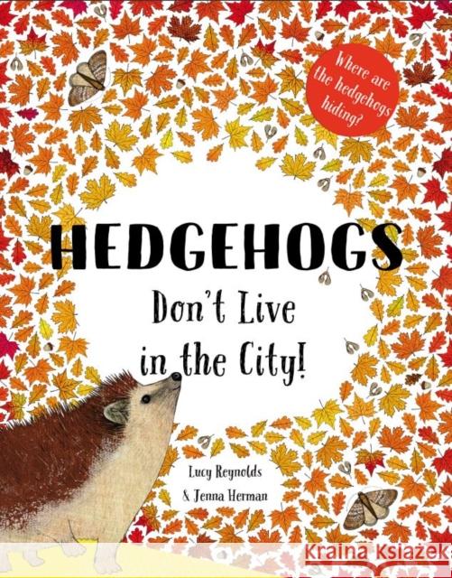 Hedgehogs Don't Live in the City! Lucy Reynolds, Jenna Herman 9781999770419 Doodles & Scribbles - książka