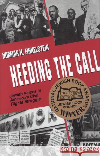 Heeding the Call Finkelstein, Norman 9780827605909 Jewish Publication Society of America - książka