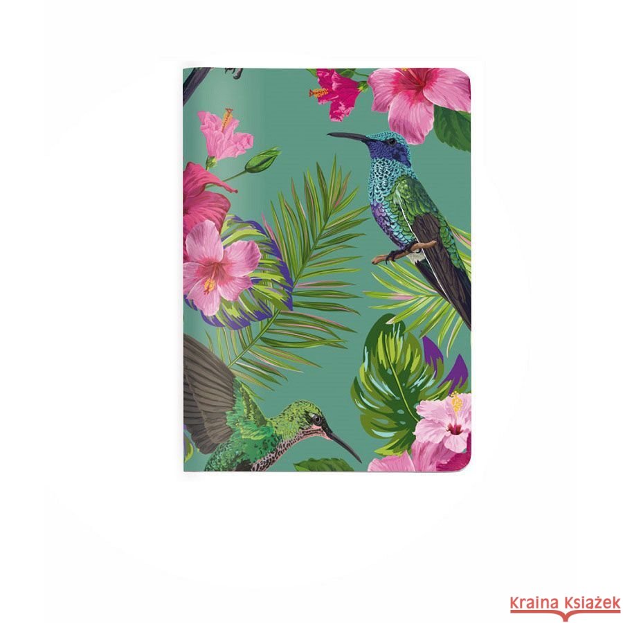 Heft A6 kariert, Flower Bird  4048809024076 CEDON MuseumsShops - książka