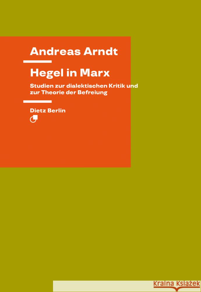 Hegel in Marx Arndt, Andreas 9783320024079 Dietz, Berlin - książka