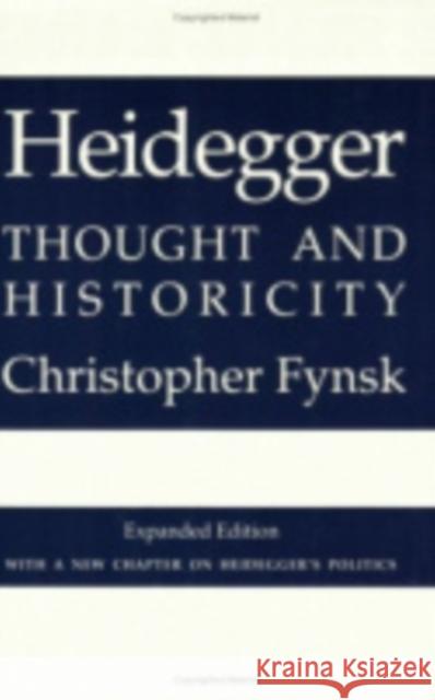 Heidegger: The Makings of Anthropology Christopher Fynsk 9780801418792 Cornell University Press - książka