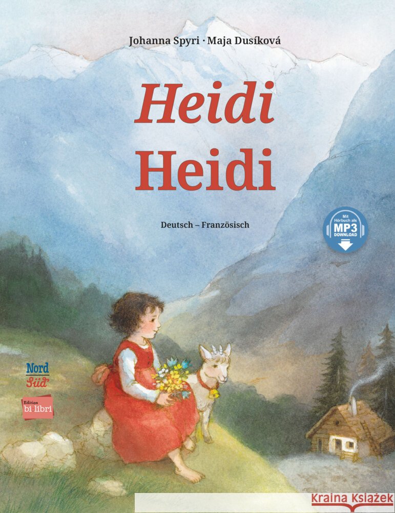 Heidi (Deutsch-Französisch) Spyri, Johanna, Alves, Katja 9783695005628 Bilibri - książka