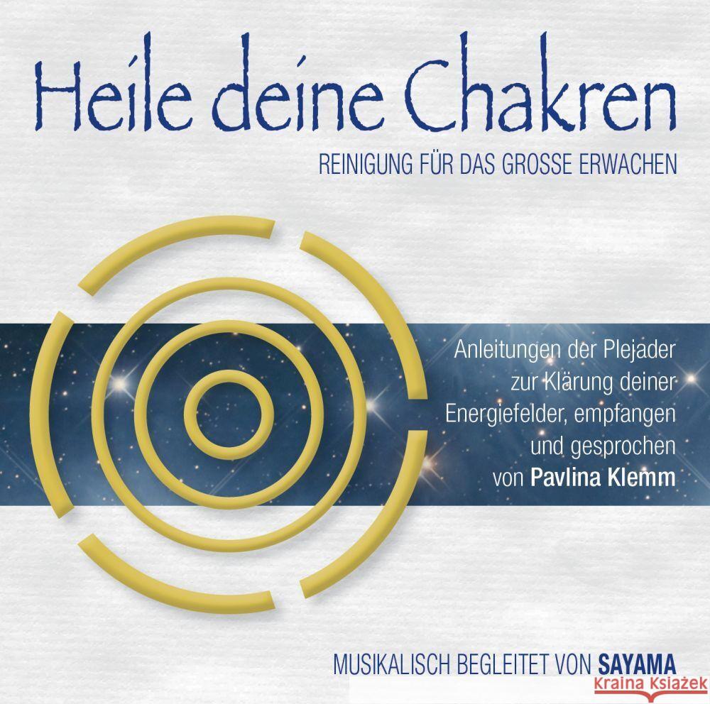 Heile deine Chakren. Reinigung für das Große Erwachen (Doppel-CD), 2 Audio-CD Klemm, Pavlina 9783954474998 AMRA Verlag - książka