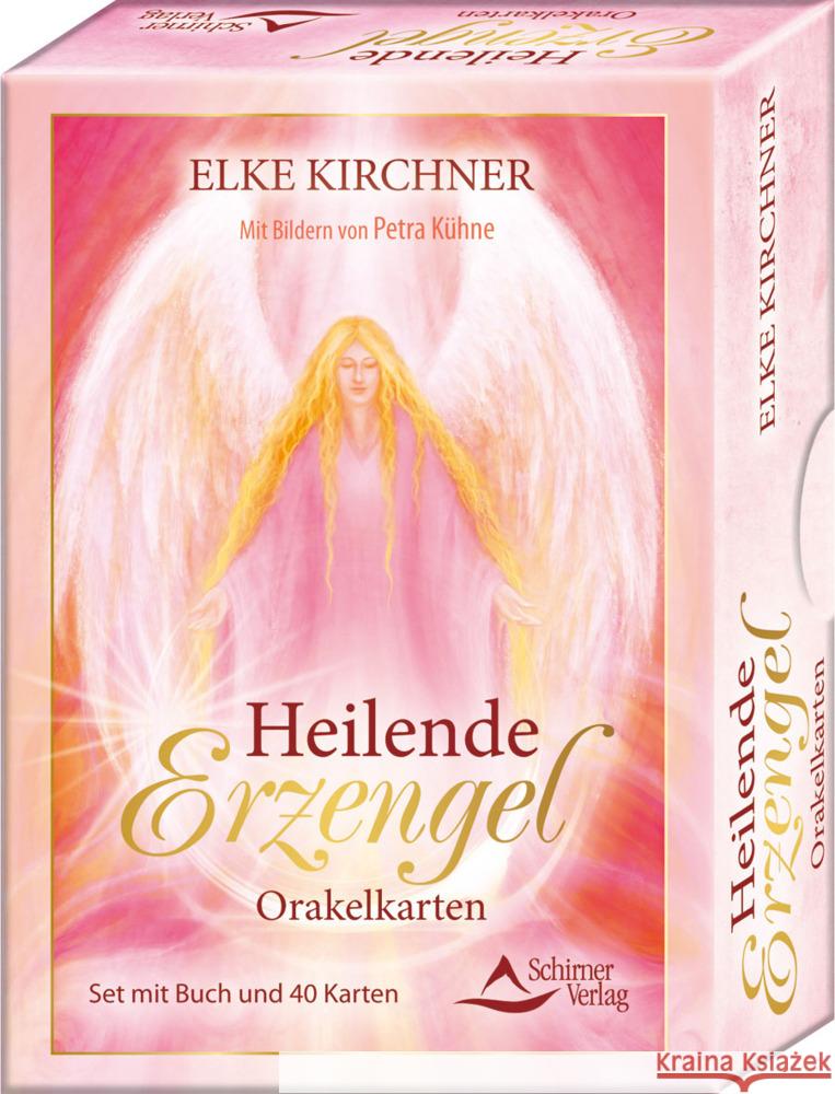 Heilende Erzengel - Orakelkarten Kirchner, Elke, Kühne, Petra 9783843491969 Schirner - książka