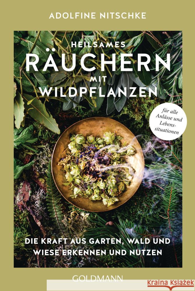 Heilsames Räuchern mit Wildpflanzen Nitschke, Adolfine 9783442223213 Goldmann - książka