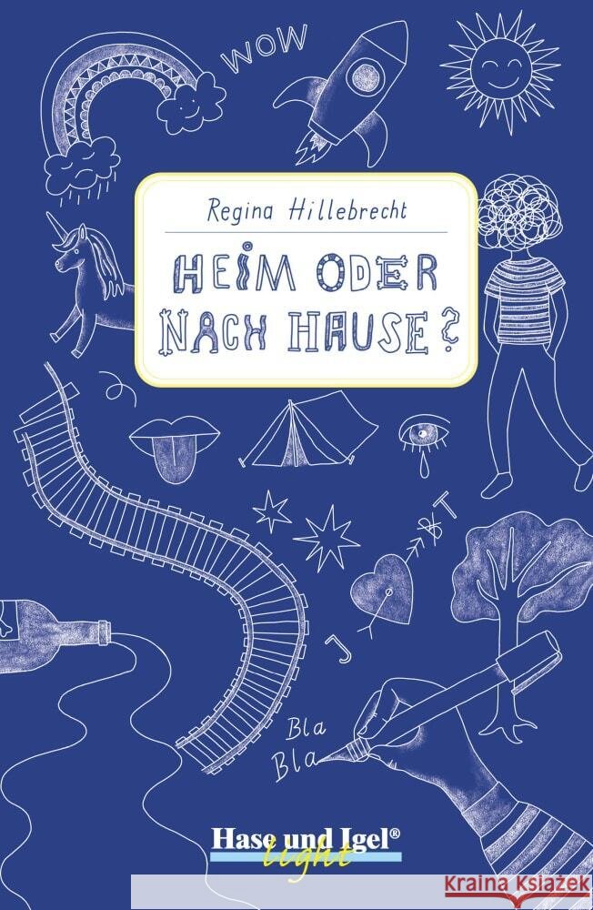 Heim oder nach Hause? / light Hillebrecht, Regina 9783863165697 Hase und Igel - książka