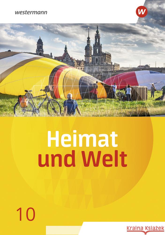 Heimat und Welt - Ausgabe 2019 Sachsen Bräuer, Kerstin, Liebmann, Ute, Markert, Susanne 9783141450255 Westermann Bildungsmedien - książka