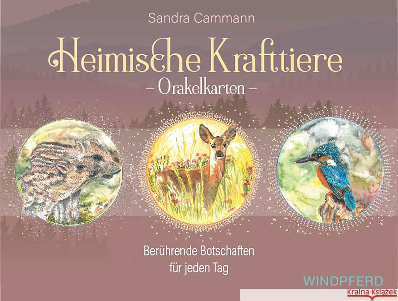 Heimische Krafttiere, 55 Teile Cammann, Sandra 9783864103445 Windpferd - książka