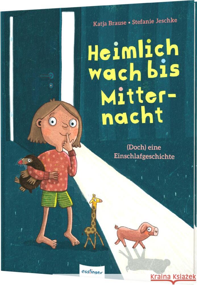 Heimlich wach bis Mitternacht Brause, Katalina 9783480238132 Esslinger in der Thienemann-Esslinger Verlag  - książka