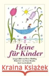 Heine für Kinder Heine, Heinrich Traxler, Hans Härtling, Peter 9783458350224 Insel, Frankfurt - książka