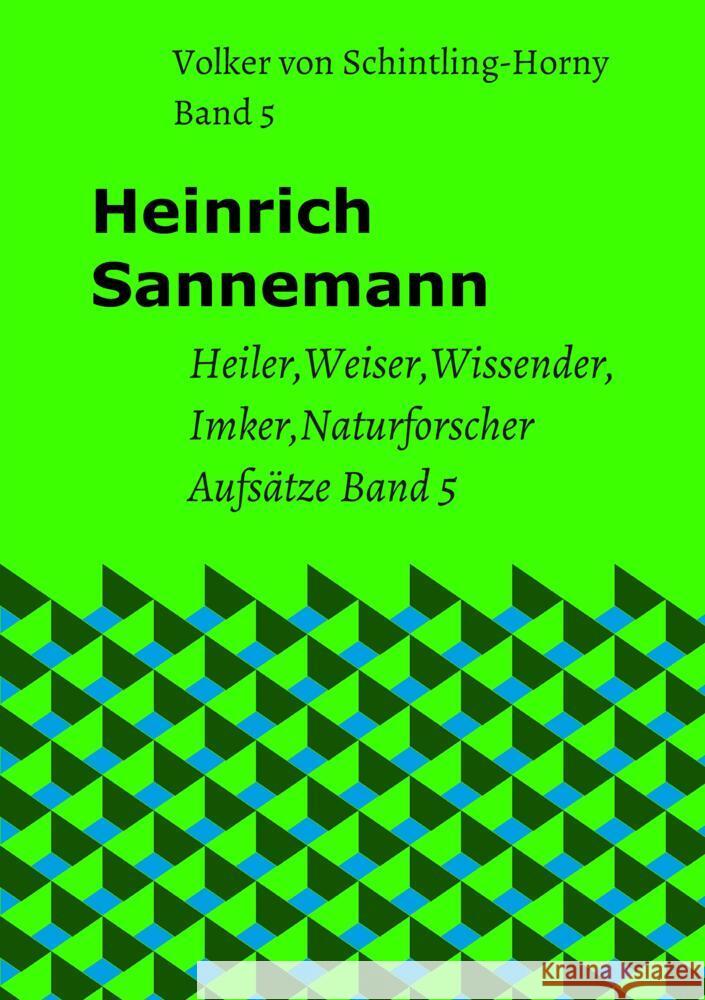 Heinrich Sannemann Band 5 Schintling-Horny, Volker von 9783384525635 LSH - książka