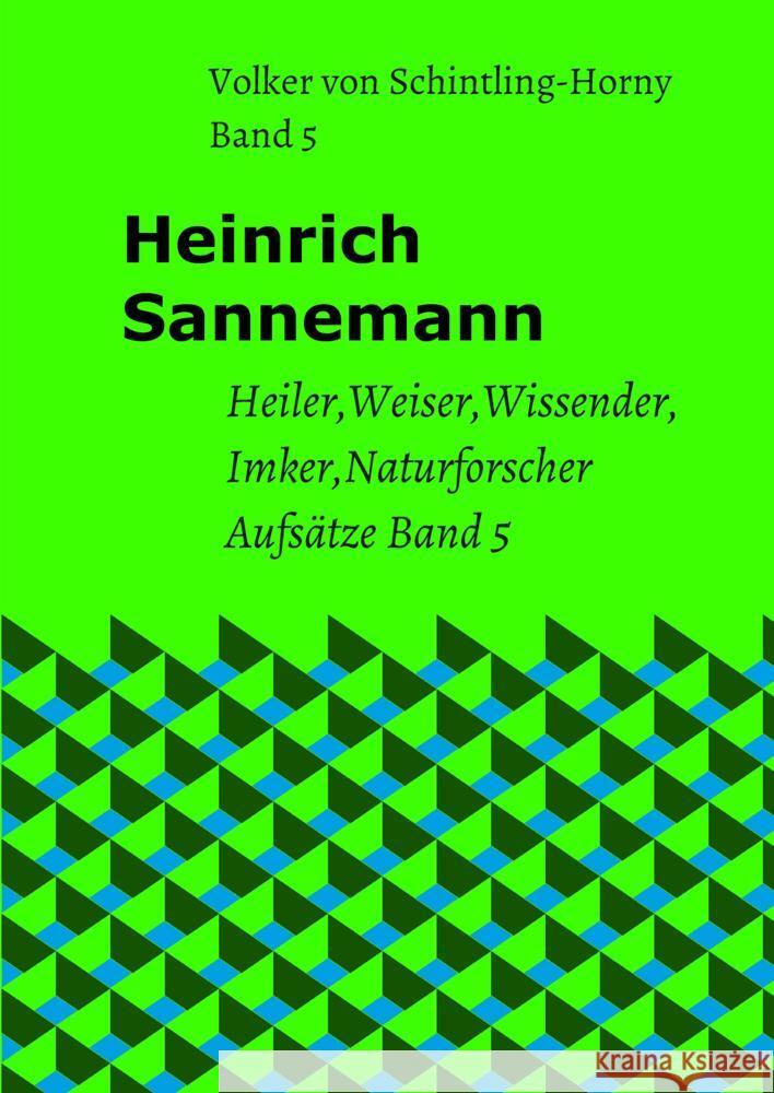 Heinrich Sannemann Band 5 Schintling-Horny, Volker von 9783384525642 LSH - książka