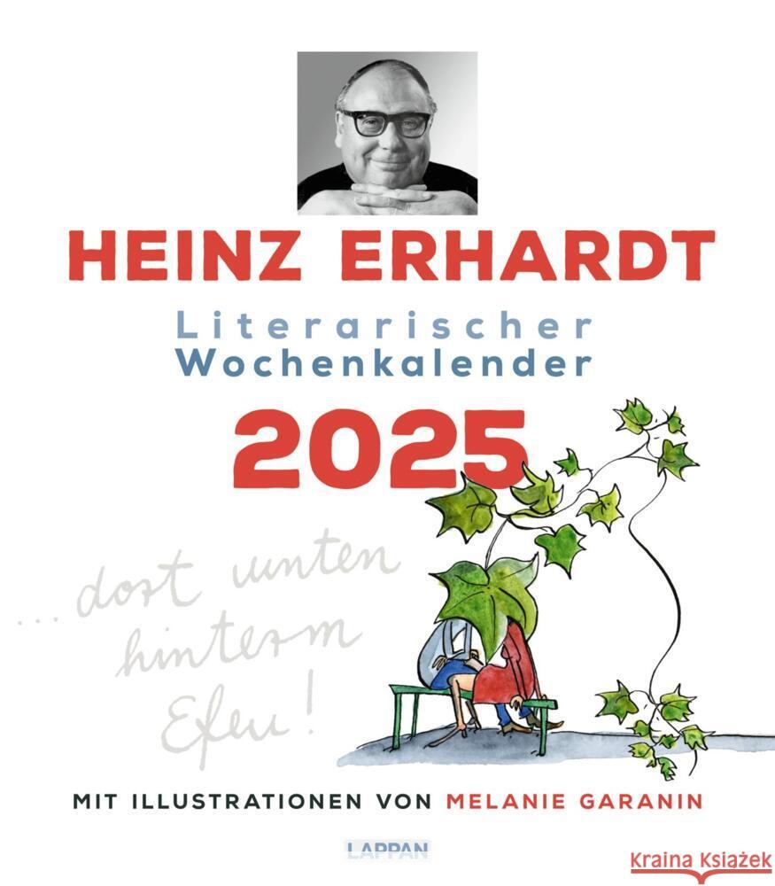 Heinz Erhardt - Literarischer Wochenkalender 2025 Erhardt, Heinz 9783830321392 Lappan Verlag - książka