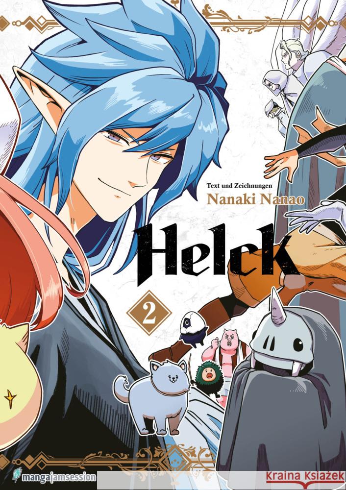 Helck 02 Nanao, Nanaki 9783903427464 Manga JAM Session - książka