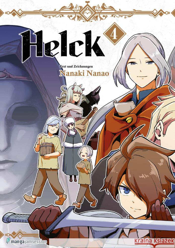 Helck 04 Nanao, Nanaki 9783903427624 Manga JAM Session - książka