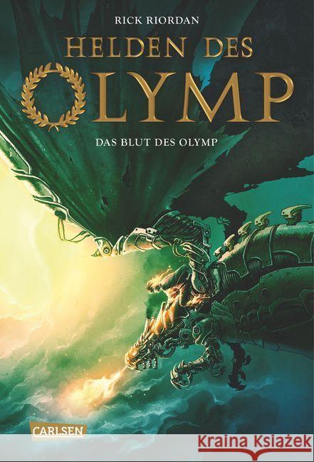 Helden des Olymp - Das Blut des Olymp Riordan, Rick 9783551556059 Carlsen - książka