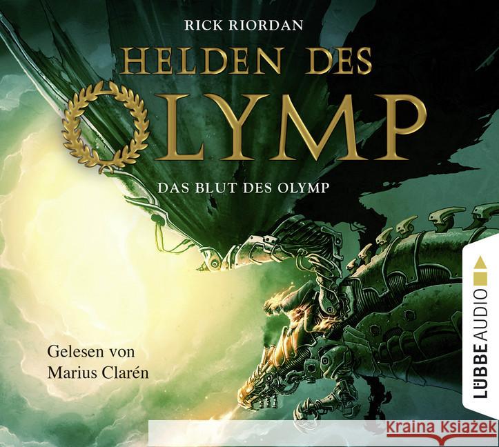 Helden des Olymp - Das Blut des Olymp, 6 Audio-CDs : Gekürzte Ausgabe, Lesung Riordan, Rick 9783785751985 Bastei Lübbe - książka