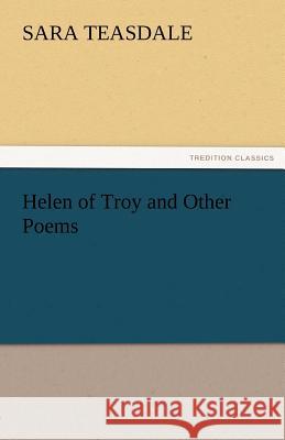 Helen of Troy and Other Poems  9783842437517 tredition GmbH - książka