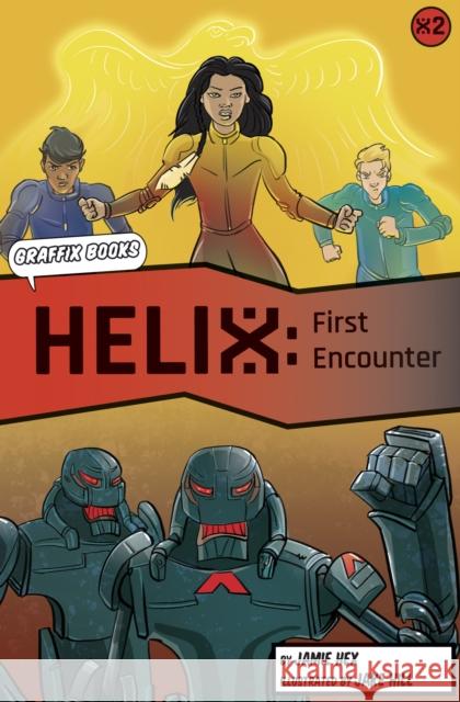 Helix: First Encounter (Graphic Reluctant Reader) Jamie Hex 9781848863156 Maverick Arts Publishing - książka
