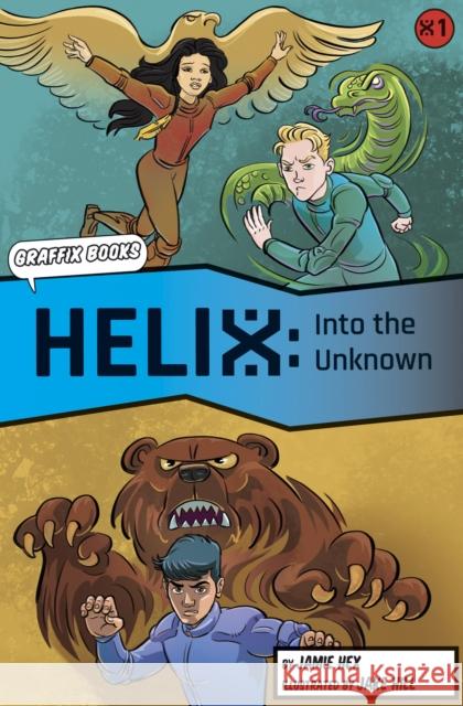 Helix: Into the Unknown (Graphic Reluctant Reader) Jamie Hex 9781848863149 Maverick Arts Publishing - książka