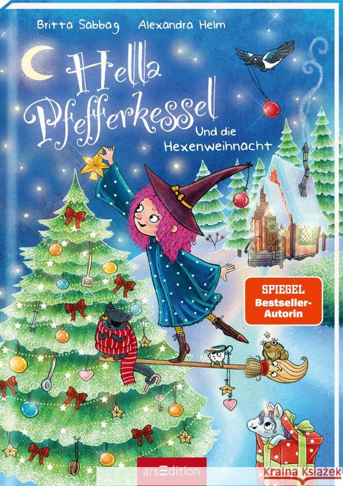 Hella Pfefferkessel und die Hexenweihnacht (Hella Pfefferkessel 2) Sabbag, Britta 9783845857251 ars edition - książka