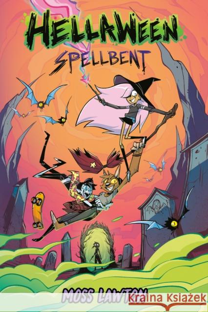 Hellaween: Spellbent: A Graphic Novel Moss Lawton 9780593524336 Penguin Putnam Inc - książka