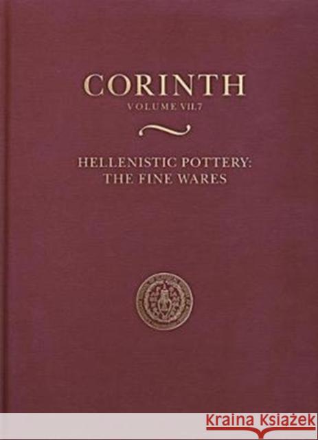 Hellenistic Pottery: The Fine Wares Sarah A. James 9780876610770 American School of Classical Studies at Athen - książka