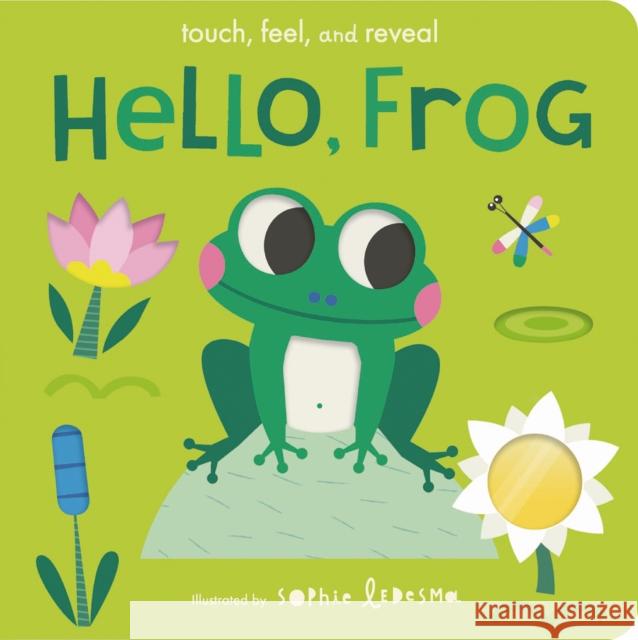 Hello, Frog: Touch, Feel, and Reveal Isabel Otter Sophie Ledesma 9781664350069 Tiger Tales - książka