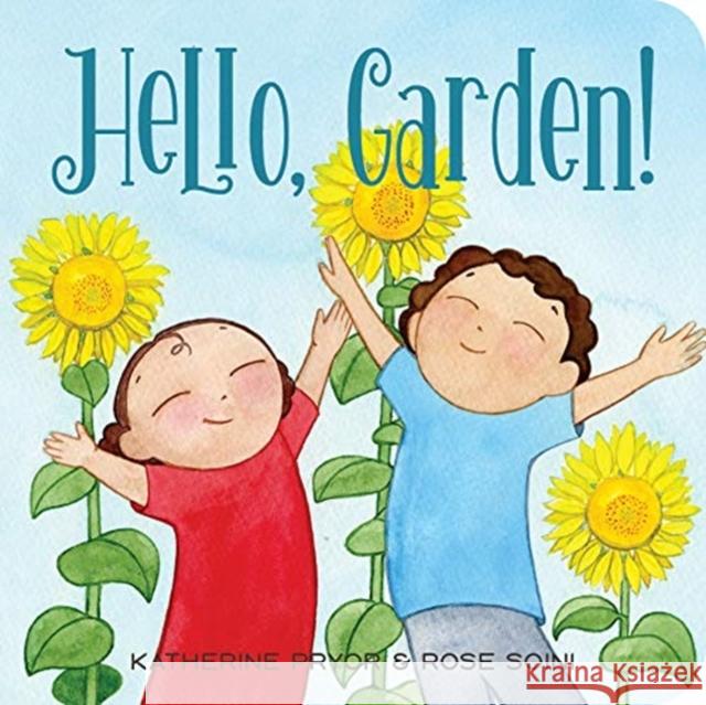 Hello, Garden! Katherine Pryor Rose Soini 9780764361098 Schiffer Kids - książka