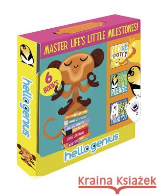 Hello Genius Milestone Box Michael Dahl Oriol Vidal 9781479598380 Picture Window Books - książka