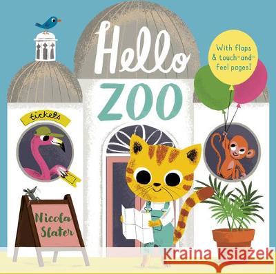 Hello Zoo Nicola Slater 9780593125649 Random House Books for Young Readers - książka