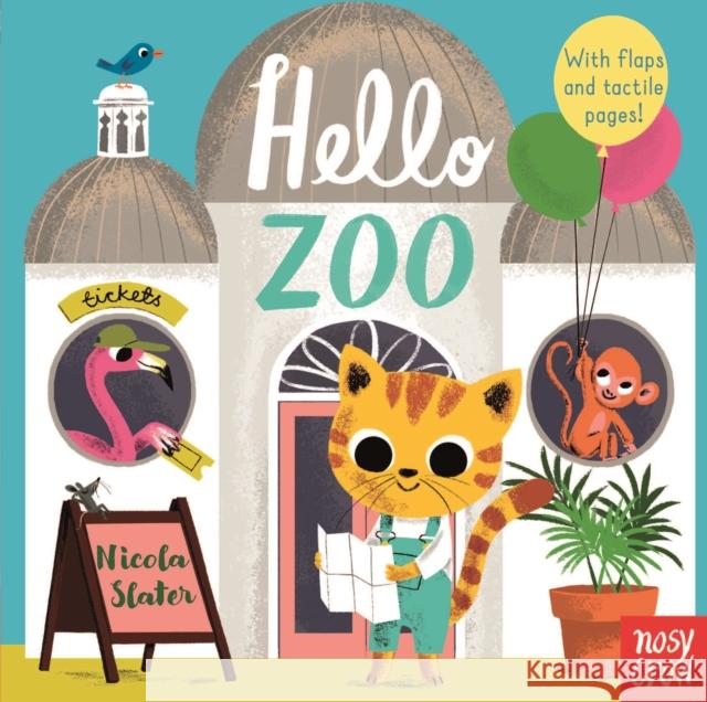 Hello Zoo Nicola Slater   9781788002301 Nosy Crow Ltd - książka