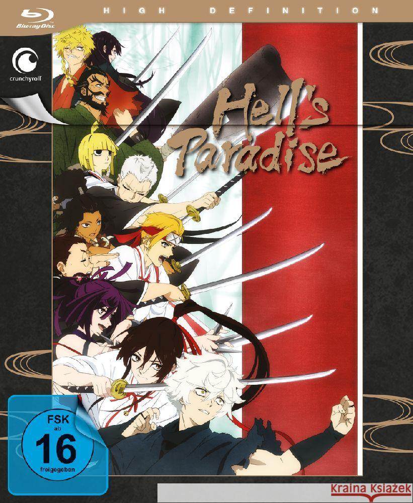 Hell's Paradise. Staffel.1.1, 1 Blu-ray (Limited Edition mit Sammelschuber)  7630017534897 Crunchyroll - książka